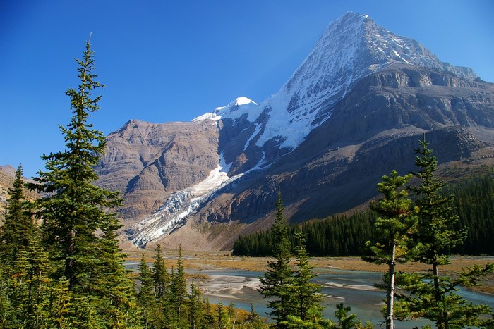 Mount Robson in Jasper National Park, Canada
