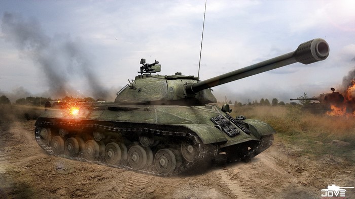 IS-3 Tank in World of Tanks Battle