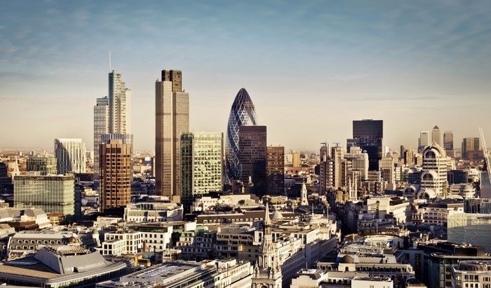 4K London Megapolis Skyline