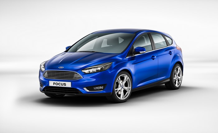 Blue Ford Focus Metallic 2014