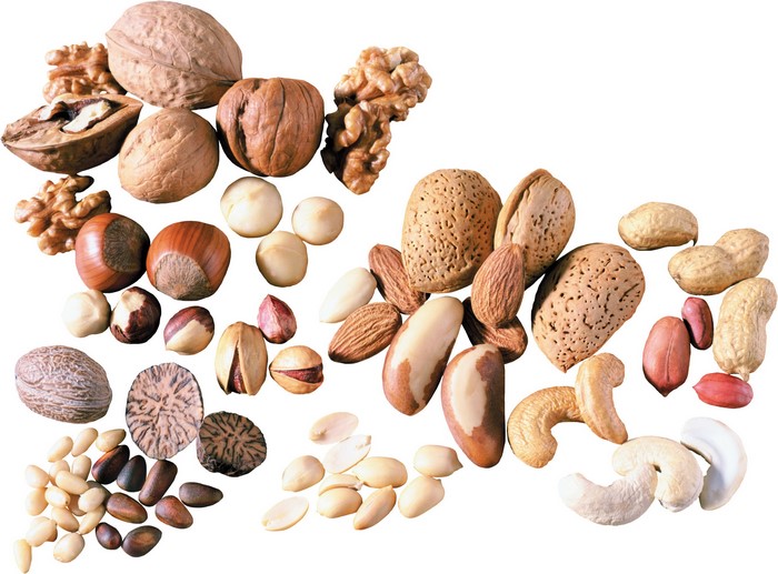 Assortment of Nuts and Seeds