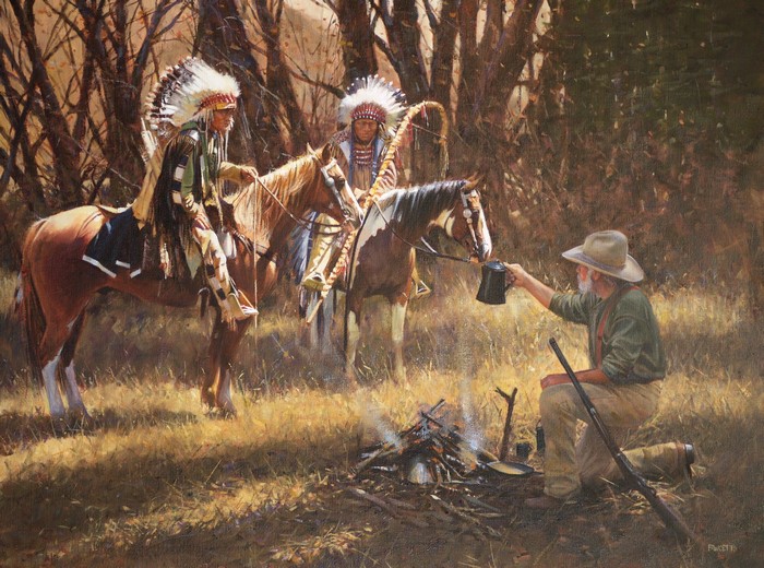 A Friendly Gesture by John Fawcett