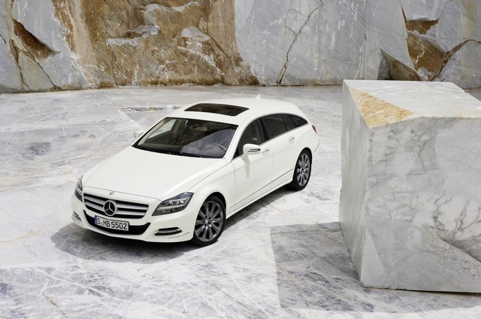 White 2012 Mercedes-Benz CLS 250 CDI Shooting Brake