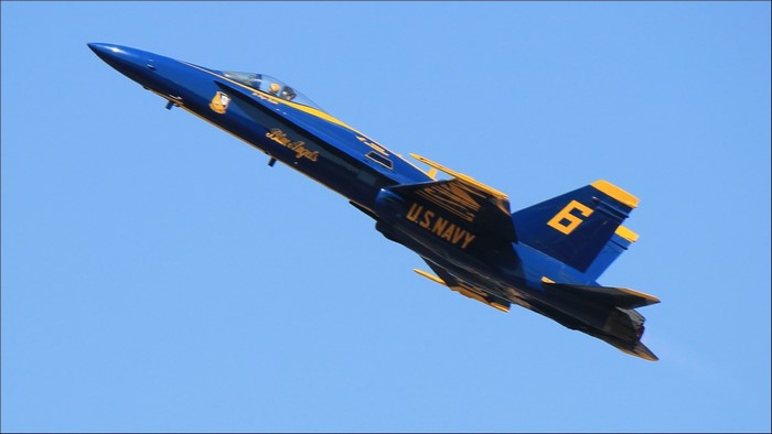 U.S. Navy Blue Angels F/A-18 Super Hornet
