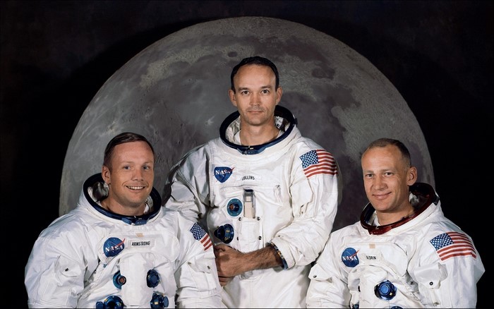 Apollo 11 Crew: Armstrong, Collins, and Aldrin