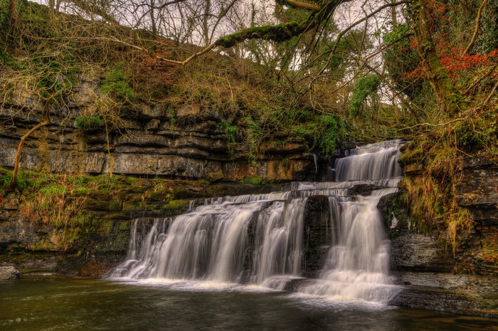 Waterfalls in Cotterdale, England