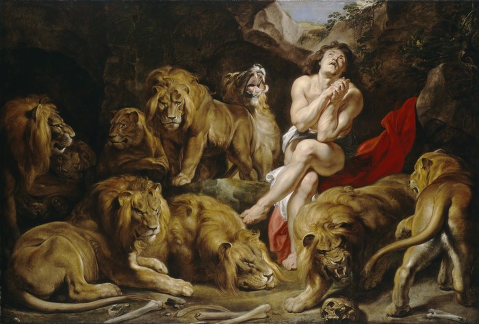 Daniel in the Lions' Den by Pieter Paul Rubens