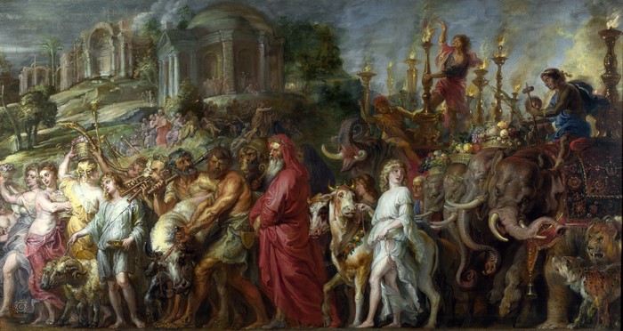 A Roman Triumph by Pieter Paul Rubens