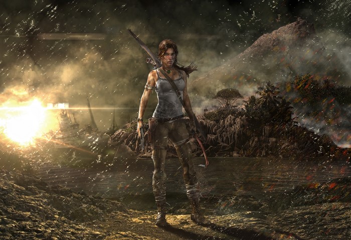Lara Croft from Tomb Raider 2013