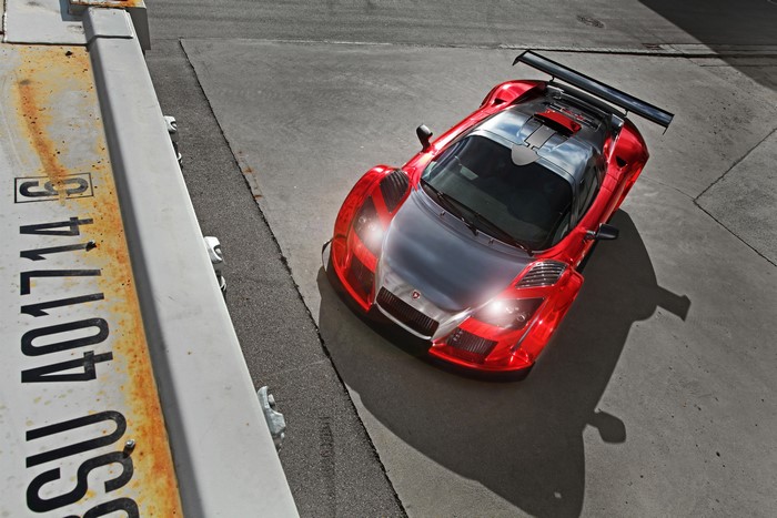2014 Gumpert Apollo S Ironcar from above