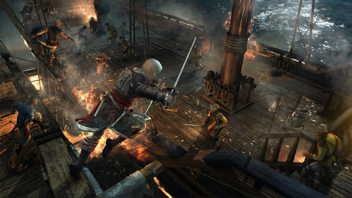 Assassin's Creed 4: Black Flag ship battle