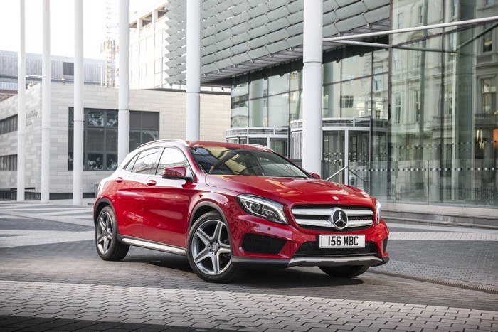 Red 2014 Mercedes-Benz GLA 250 AMG