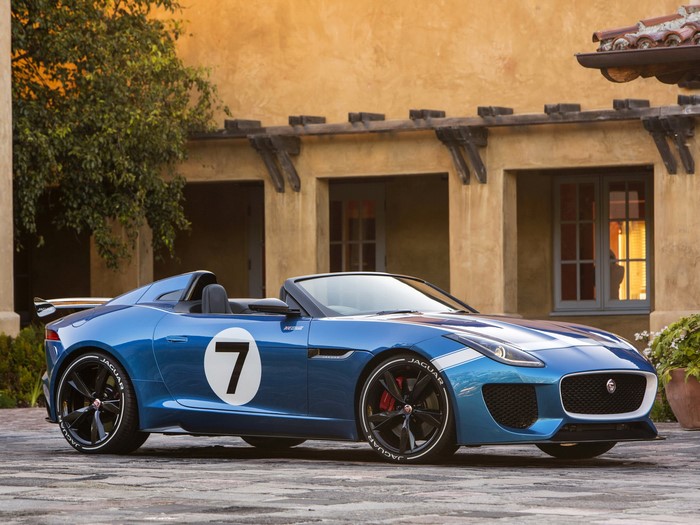 Jaguar Project 7 Convertible Sports Car