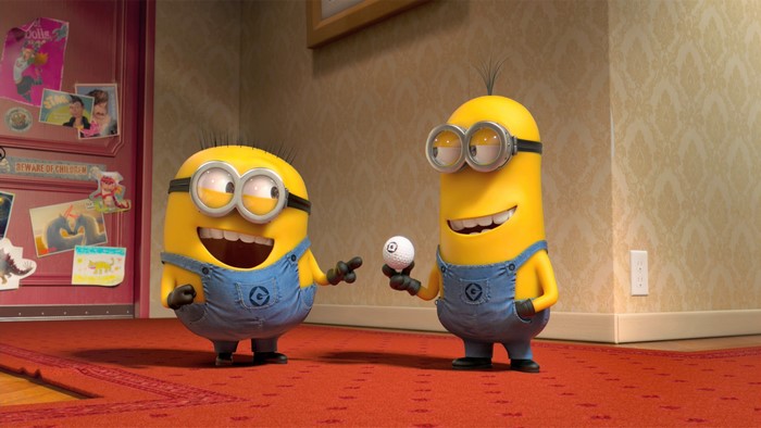 Minions from Despicable Me 2