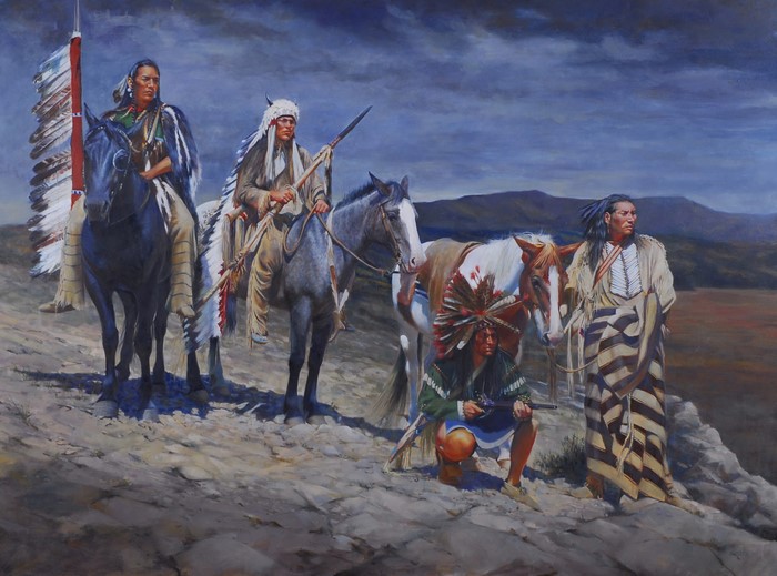 A Harbinger by John Fawcett, 1843