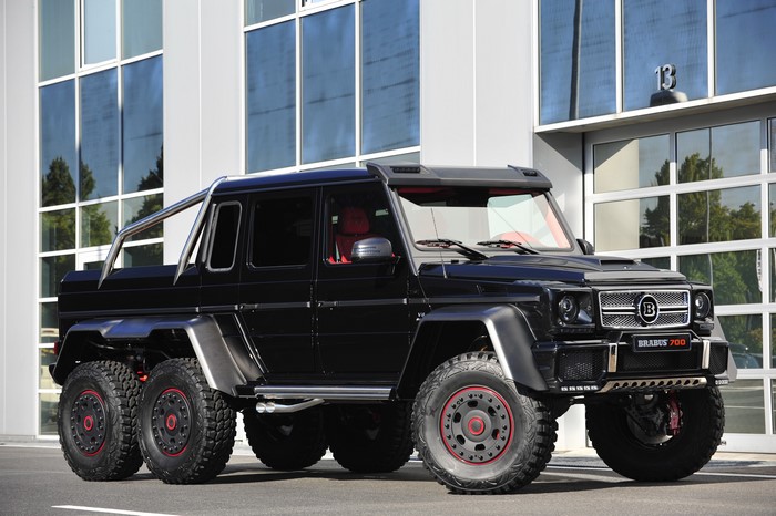 4K 2014 Brabus B63S 700 6x6 Mercedes-Benz