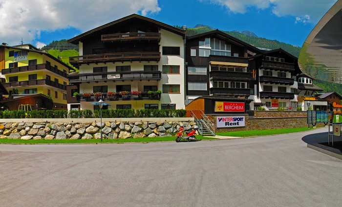 Hotel Bergheim and Intersport Rent in St. Anton am Arlberg, Austria
