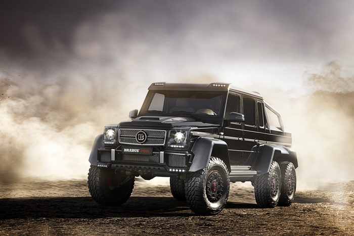 2014 Brabus B63S 700 6x6 Mercedes-Benz