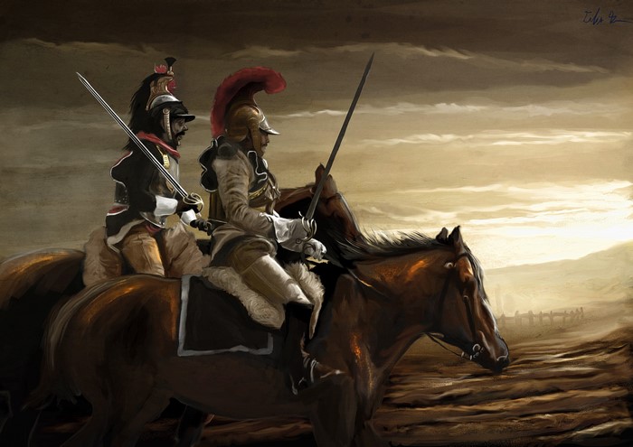 French Cavalry After the Rain