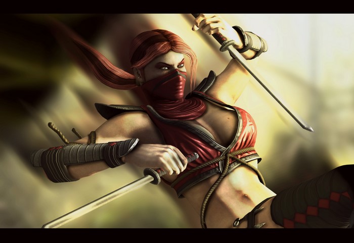 Skarlet from Mortal Kombat