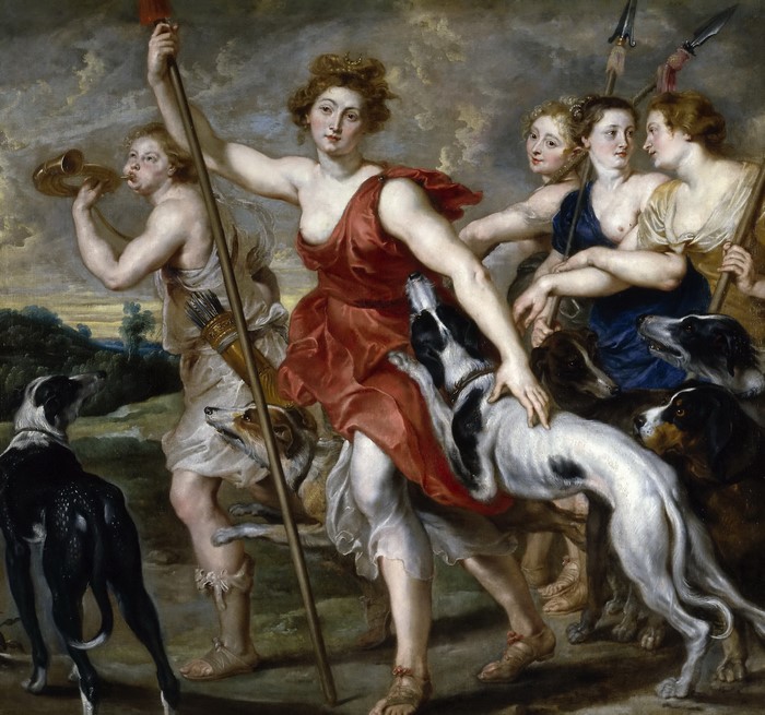 Diana the Huntress by Pieter Paul Rubens