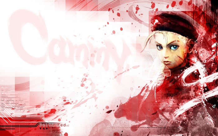 Cammy from Street Fighter Delta Red
