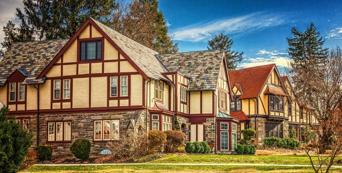American Tudor Homes in the USA