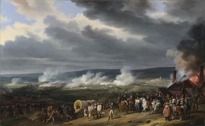 The Battle of Jemappes by Emile-Jean-Horace Vernet