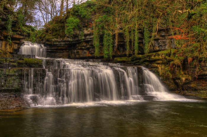 Waterfalls in Cotterdale, England