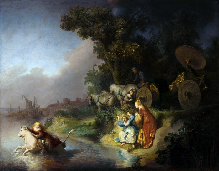 The Abduction of Europa by Rembrandt Harmenszoon van Rijn