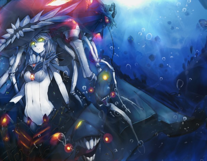 Wo-Class from Kantai Collection underwater