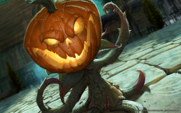 Jack-o'-lantern monster from World of WarCraft