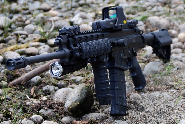 XCR-L assault rifle with EOTech sight