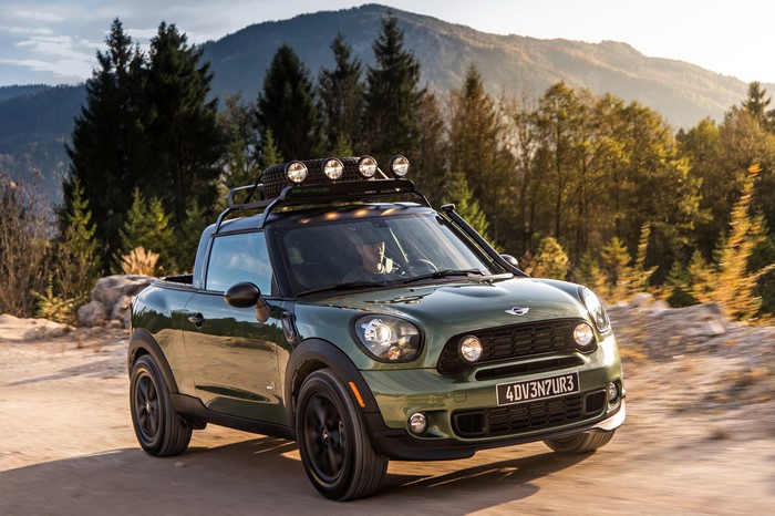 Mini Paceman Adventure concept pickup truck