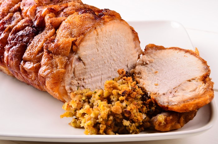 Roasted Pork Loin with Stuffing