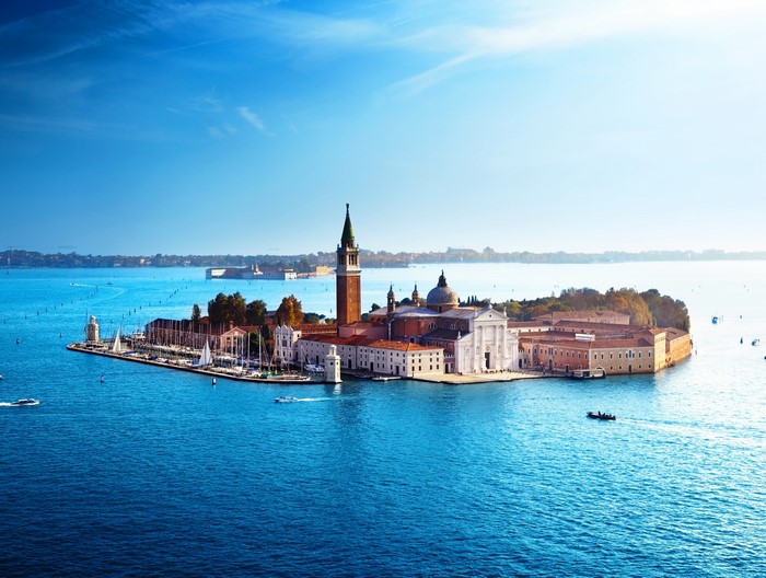 San Giorgio Maggiore island in Venice, Italy
