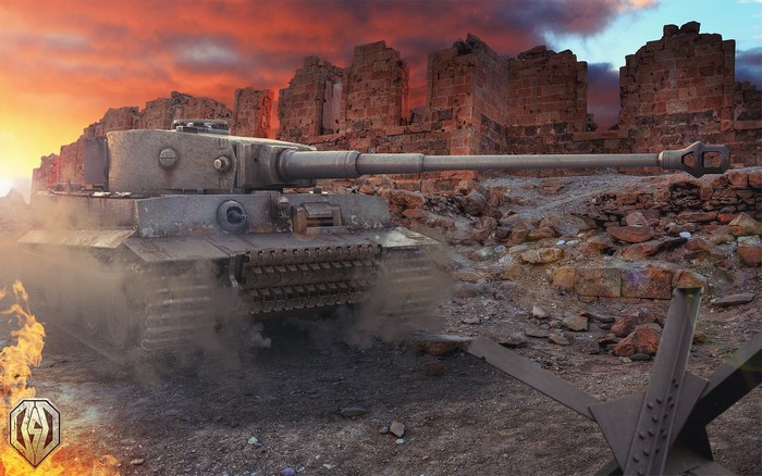 Pz.Kpfw. VI Tiger tank in World of Tanks
