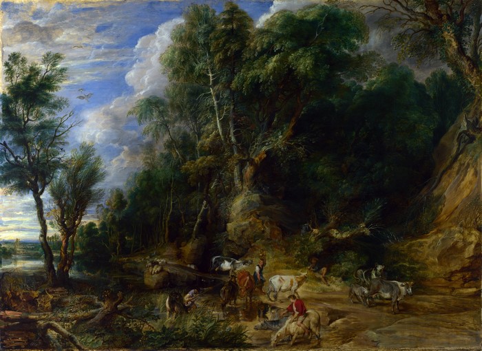 The Watering Place by Pieter Paul Rubens