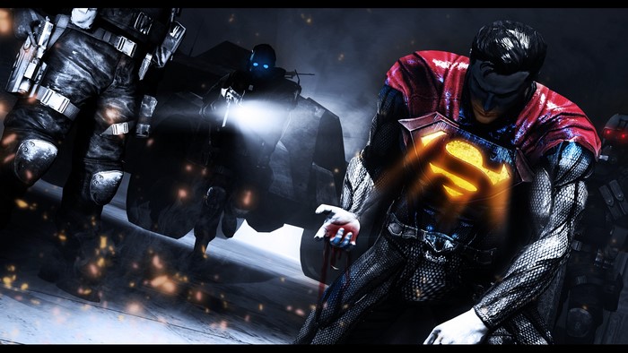 Superman from Heroes Comics in 4K