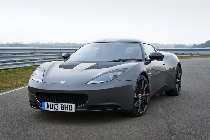 2013 Lotus Evora Sports Racer on a Track