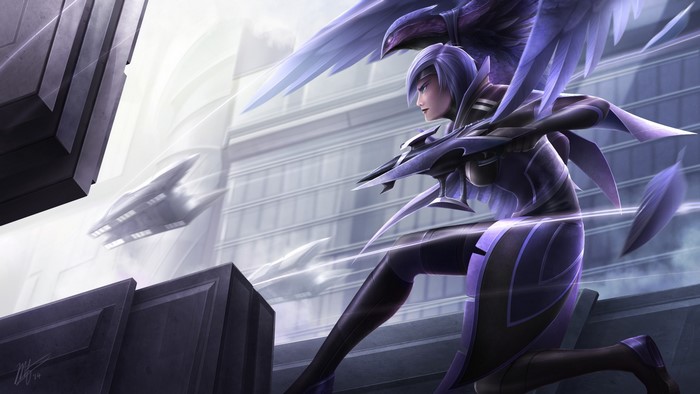 Quinn from League of Legends with Valor