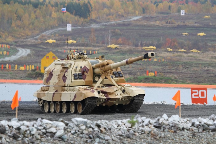 2S19M1 MSTA-S Self-Propelled Howitzer