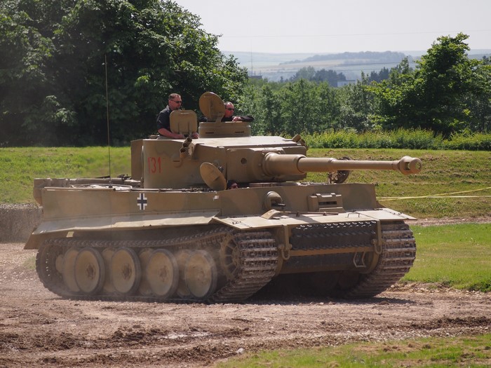 Tiger Tank with Crew