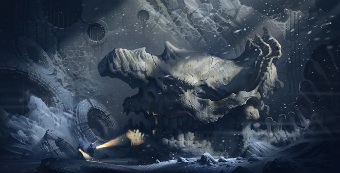 Illustration for At the Mountains of Madness