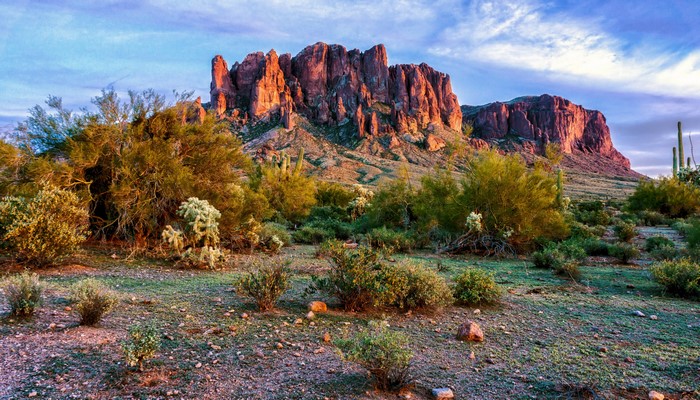 Superstition Mountains, Arizona, USA