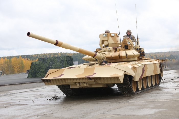 T-72 Tank with Camouflage