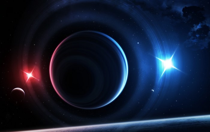 Planets and stars in deep space