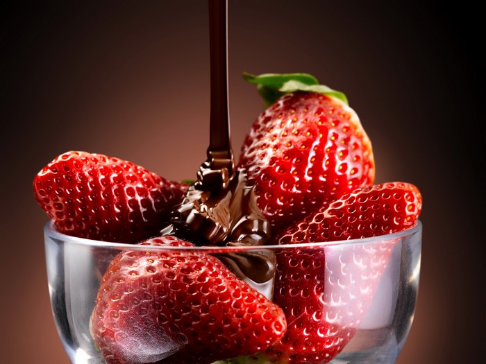 Strawberries with Chocolate
