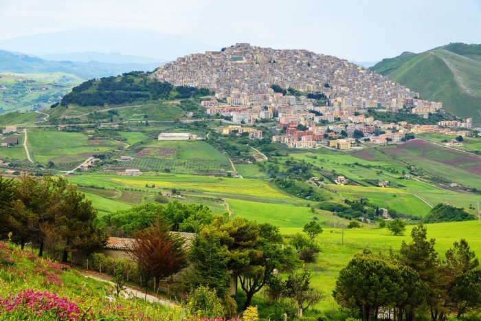 Petralia Soprana, Sicily, Italy: Town on a Hillside