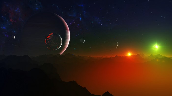 4K Planets Surface